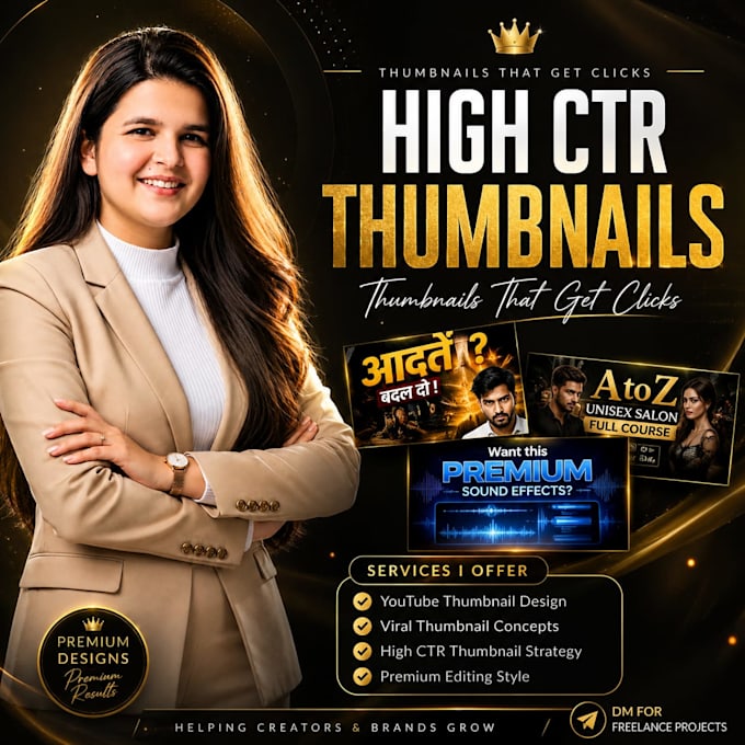 design clickable youtube thumbnails