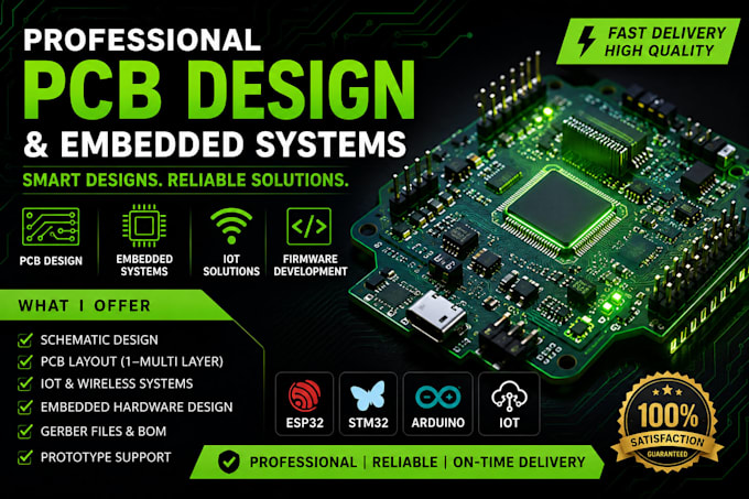 do smart pcb design for embedded electronics projects