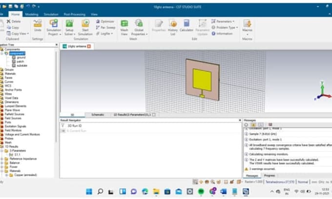 design patch antenna, microstrip antenna and rf pcb layout using cst