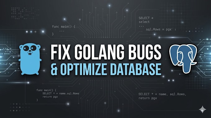 golang backend bugs and optimize database queries