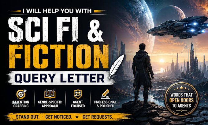 help you with sci fi and fiction query letter
