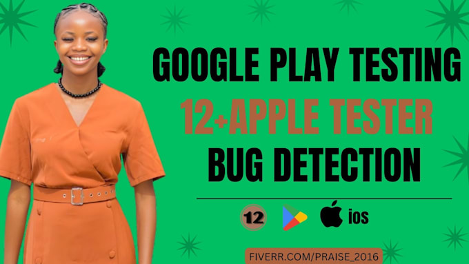 provide 12 testers 20 app testers google play closed testing mobile app testing
