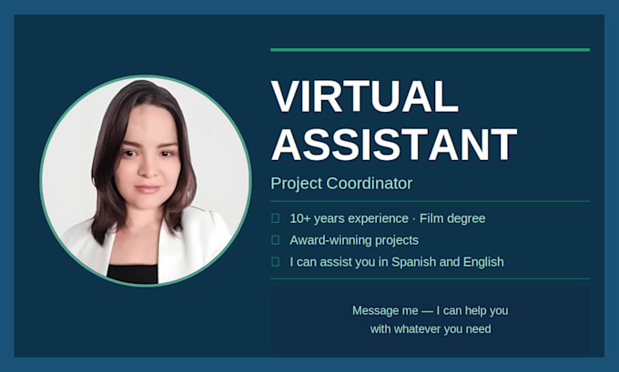 be your reliable virtual assistant and project coordinator