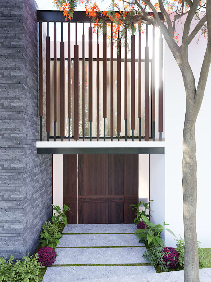 create photorrealistic architectural visualization