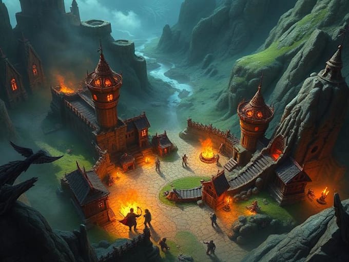 create extraordinary, fantasy board games and battlemaps