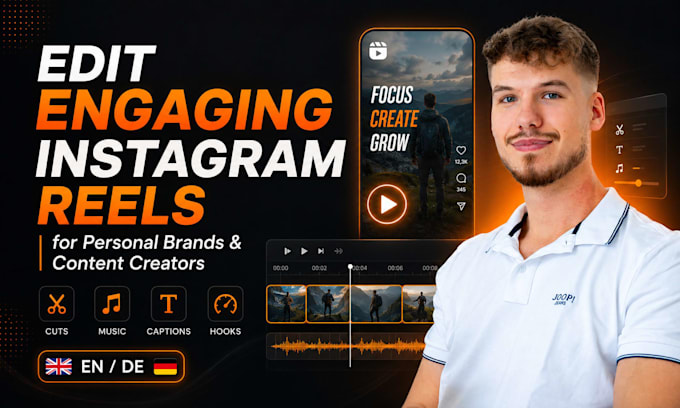 edit engaging instagram reels for personal brands and content creators