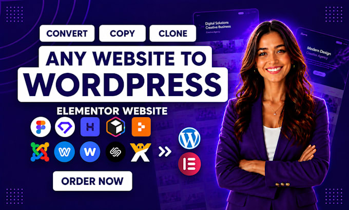 convert lovable to wordpress website in 10 hours
