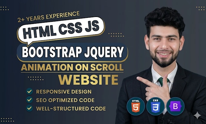 build responsive secure and SEO friendly websites