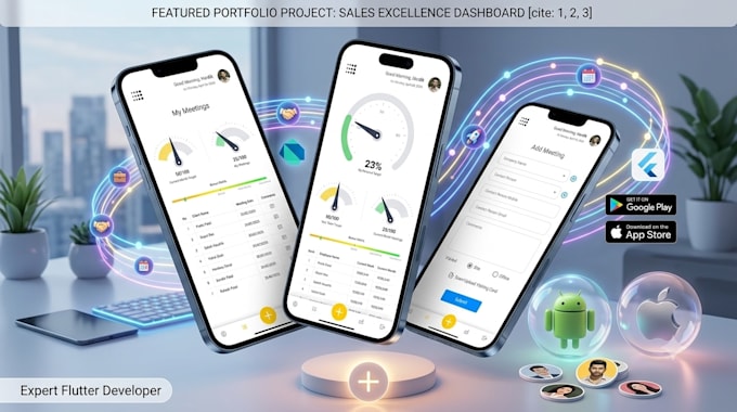do professional flutter mobile development