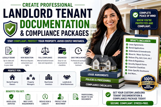 create landlord tenant documentation and compliance packages
