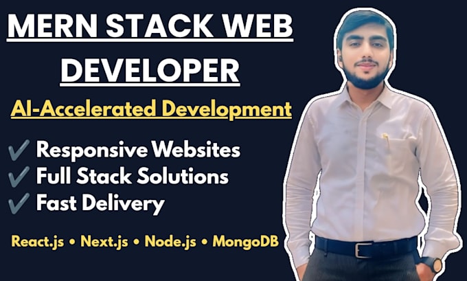 build modern reactjs, nextjs, mern stack web apps