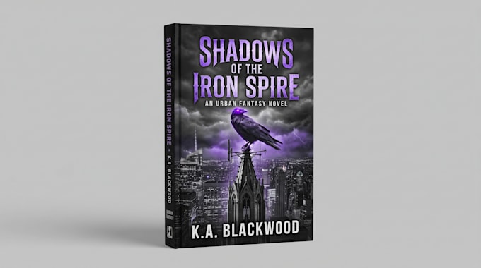 create a professional custom urban fantasy cover for you