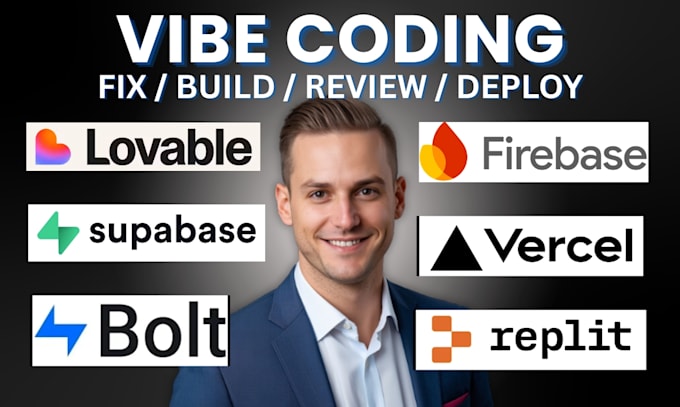 fix vibe coded app, build review and fix your lovable, bolt, replit vibe coding