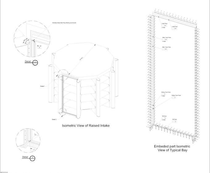 create professional shop drawings and technical drawings