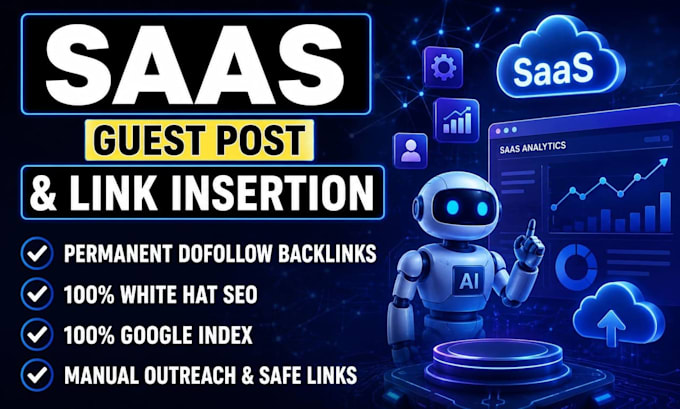 provide saas backlinks and link insertion on high da saas sites