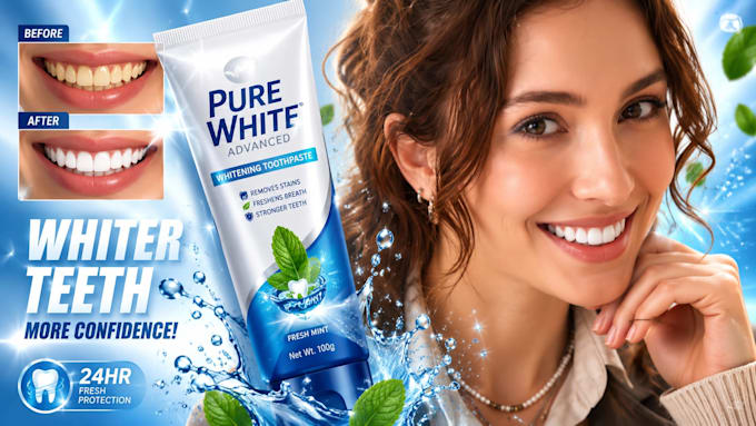 design premium product advertisement image