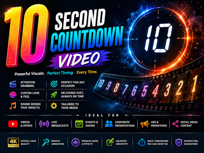 make countdown and top 10 video