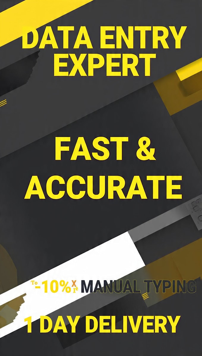 do fast and accurate data entry in excel or google sheets