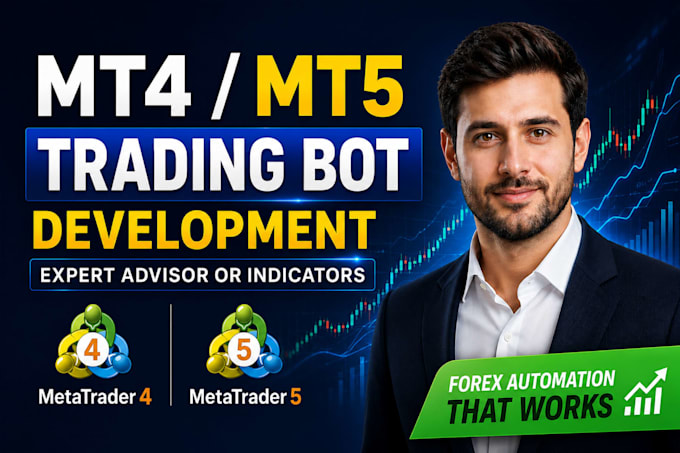 develop expert advisor ea or bot in mt4 mt5
