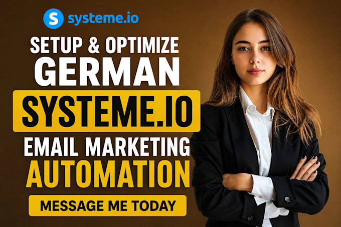 setup and optimize german systeme io email marketing automation