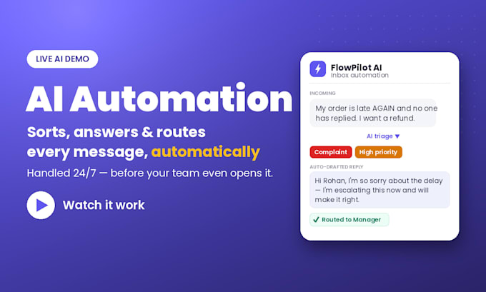 automate your business tasks with ai