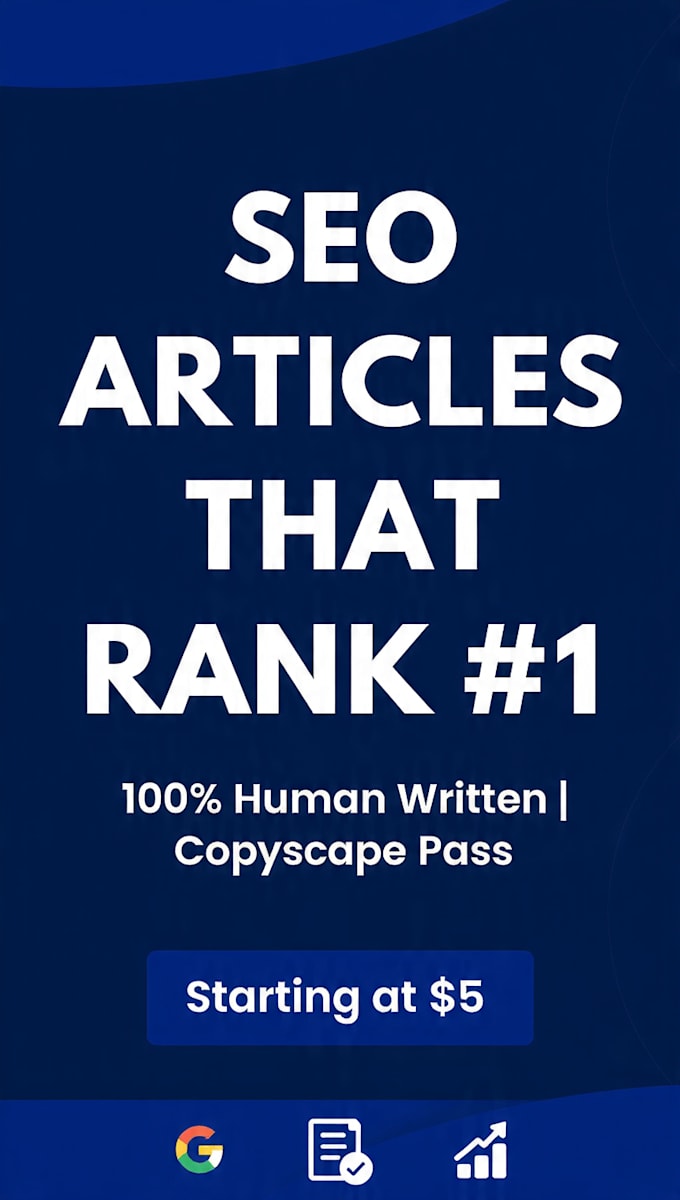 write SEO blog posts and articles that rank on google