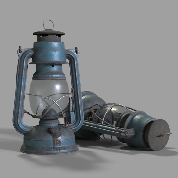 do 1 hard surface prop using substance painter with full pbr workflow