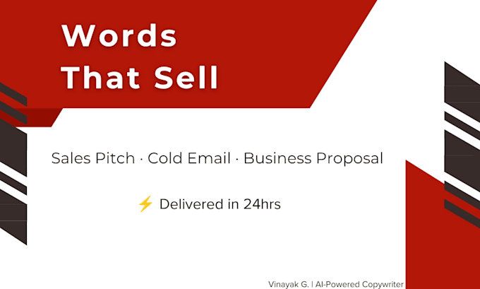 write a high converting sales pitch, business proposal