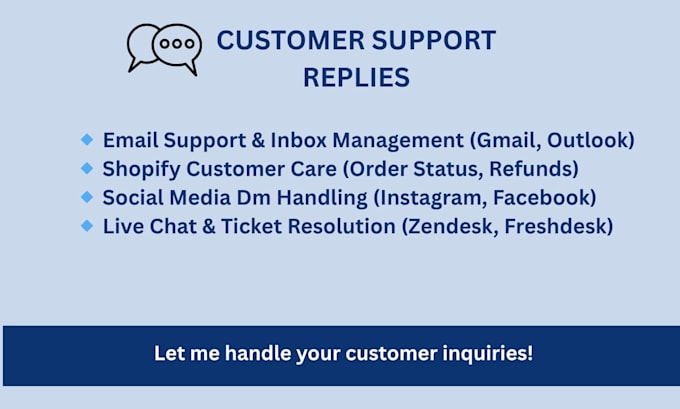handle customer support replies for your ecommerce store