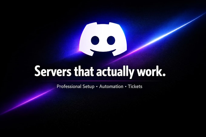 make a professional discord server
