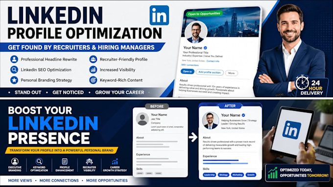 rewrite and optimize your linkedin profile