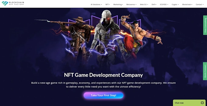 build nft game development nft crypto game, solana nft game, nft game website