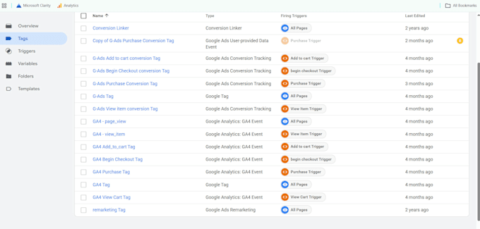 setup conversion tracking with google tag manager and ga4