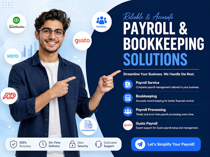 do payroll service, bookkeeping, payroll processing, and gusto payroll