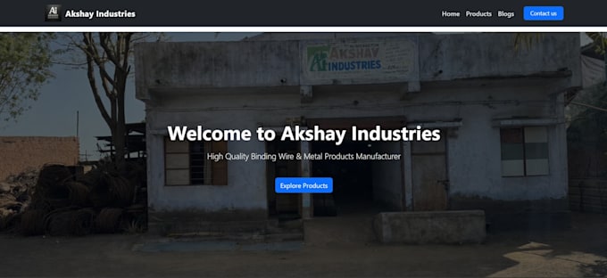 create a professional business website with SEO