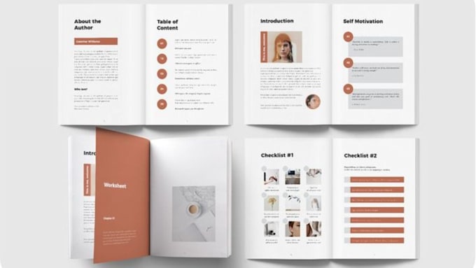 design PDF workbook journal design canva ebook design fillable pdf workbook