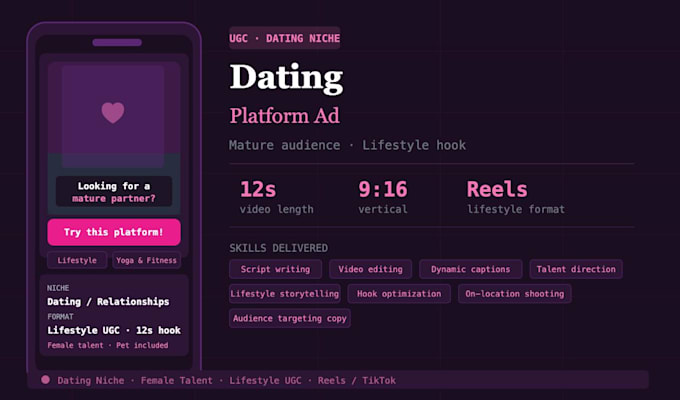 create ugc creatives for ads in tiktok and meta