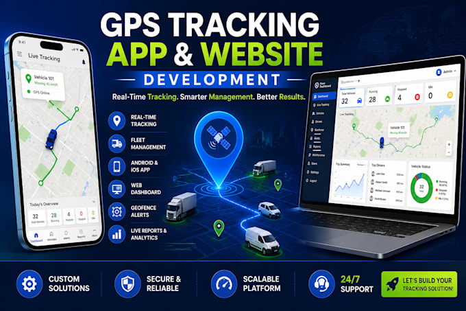build geofence employee tracking app with gps admin dashboard