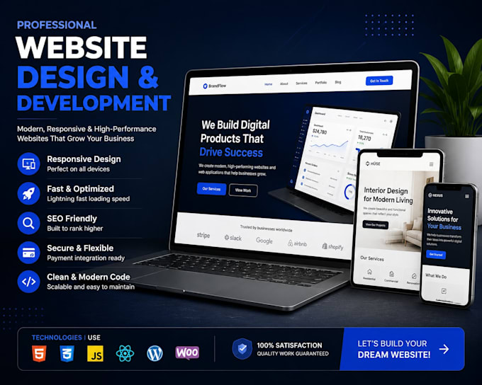 build a fast, modern, and responsive website