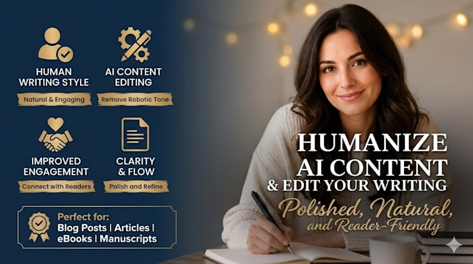 humanize ai content edit rewrite remove ai content novel humanize proofreading