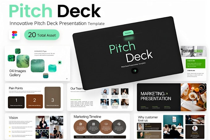 redesign design pitch deck powerpoint goggle slides and canva presentation