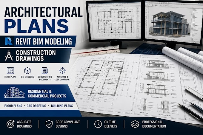prepare arizona architectural plans revit bim and construction drawings
