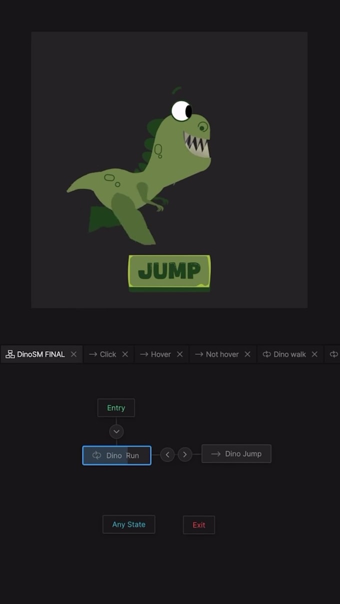 create character mascot rive, lottie animations web and app