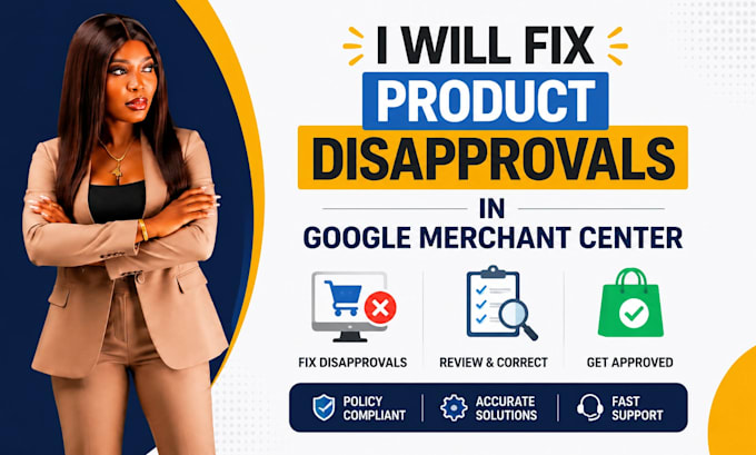 fix product disapprovals in google merchant center