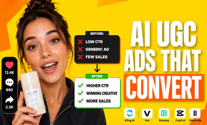 ai ugc short form video ad editor ecommerce video for meta ad