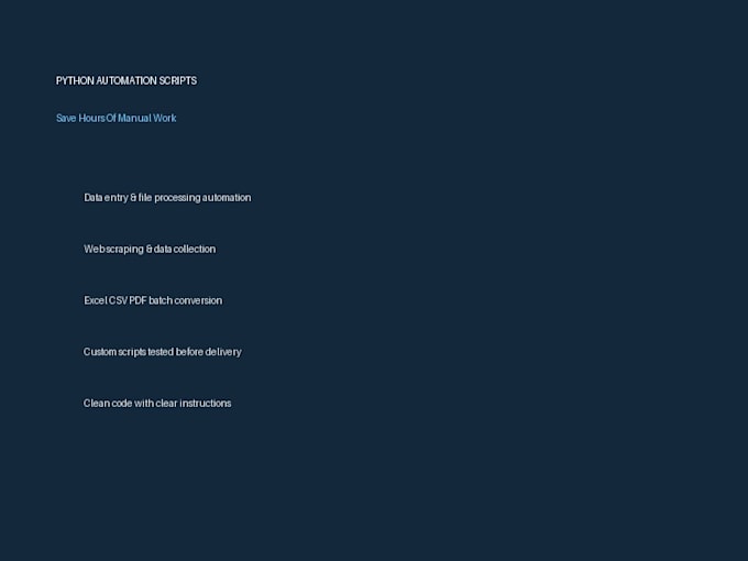 python automation scriptingweb scrapingdata processing