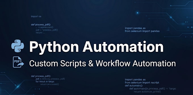 python scripts for automation