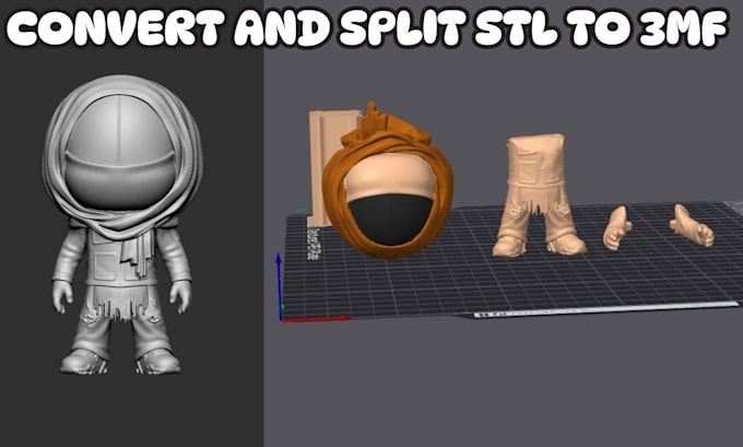 add color to 3d model without ams convert stl to 3mf split in bambu studio