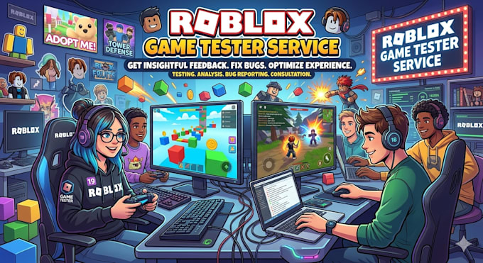 test your game on roblox