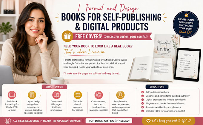 design your book design book interior layout design professionally